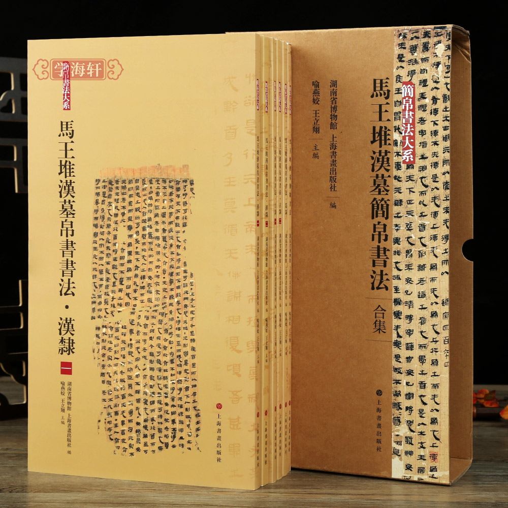 【店】马王堆汉墓帛书合集简帛大系古隶篆隶简牍竹简文书法毛笔字帖