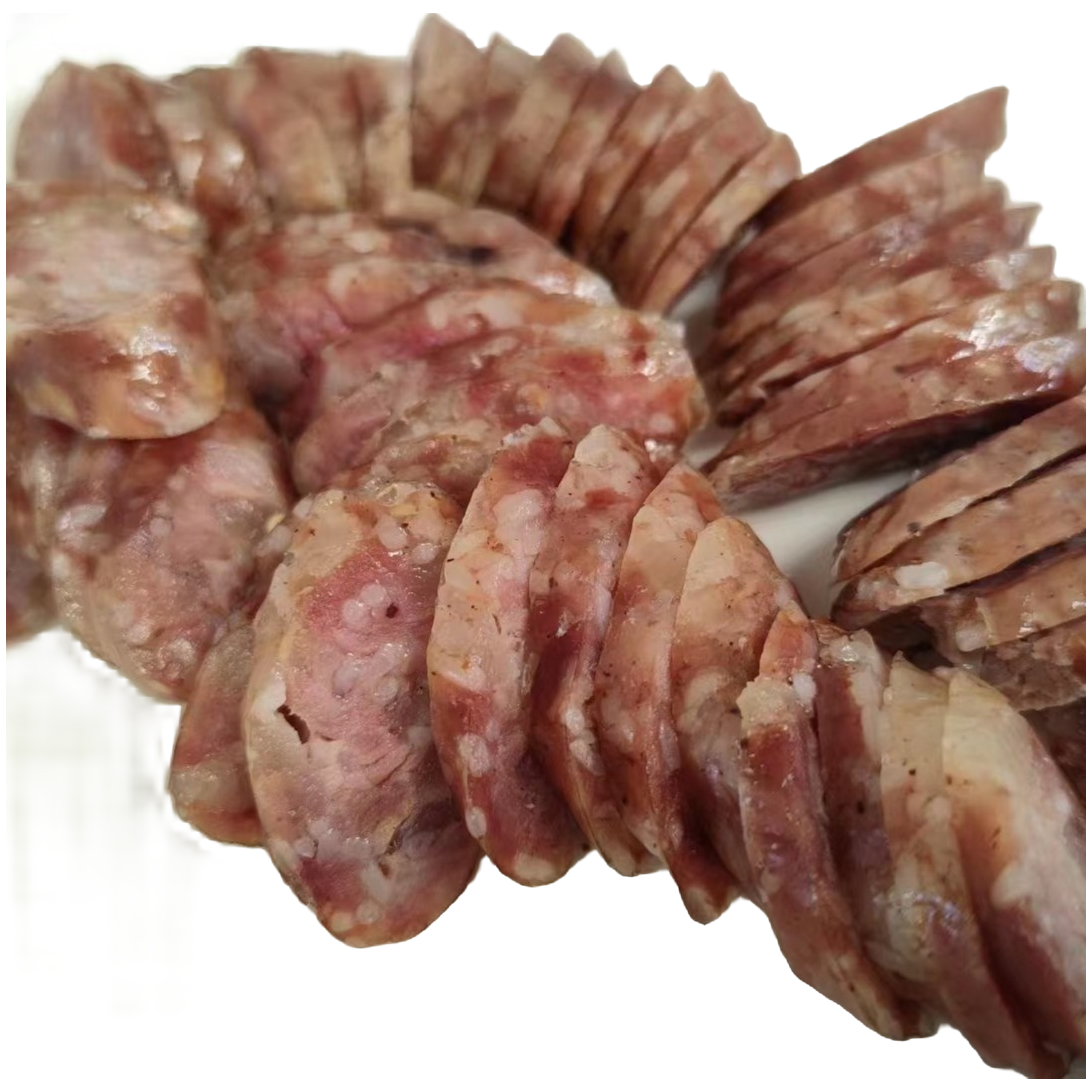 安徽腊肠糯米腊肠新鲜猪肉灌装农家自然阳光晾晒香肠1000g