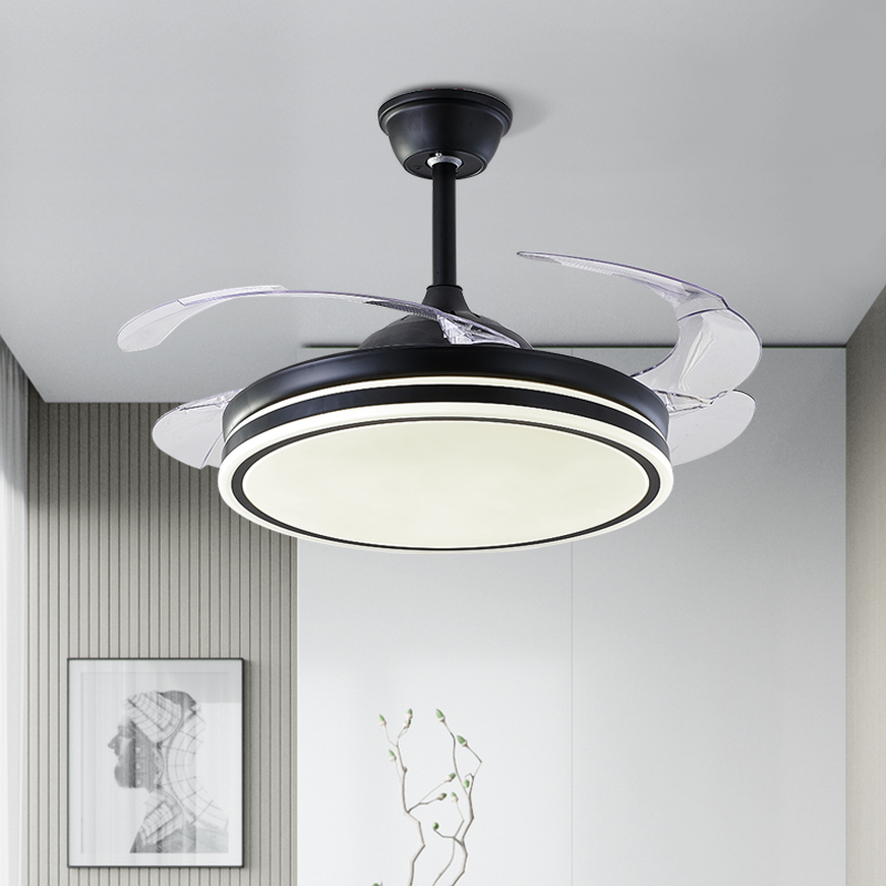 【顾家】2025新款多功能现代简约餐厅吊扇灯家用一体风扇吊灯