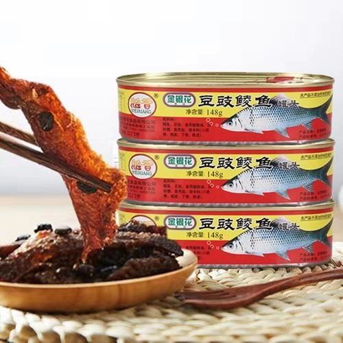 优质豆豉鲮鱼罐头鱼148g即食鱼罐头肉类熟食速食品罐头下饭菜零食