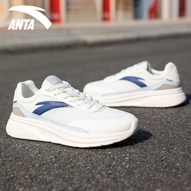 安踏行者升级版休闲鞋百搭早秋时尚情侣运动休闲鞋子112438816S