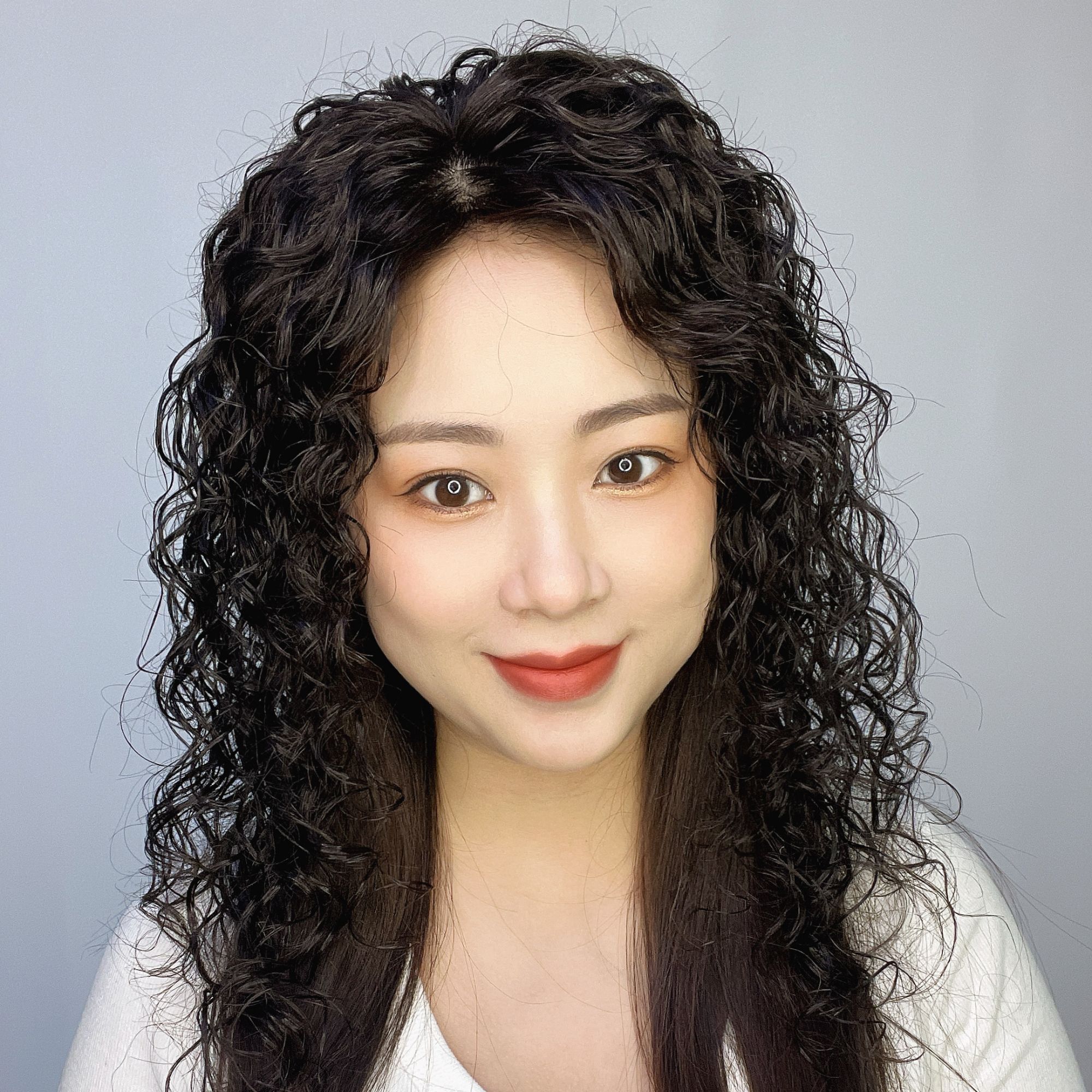 16X18大面积内网纯手工钩织仿真头皮假发片一片式假发真发假发片