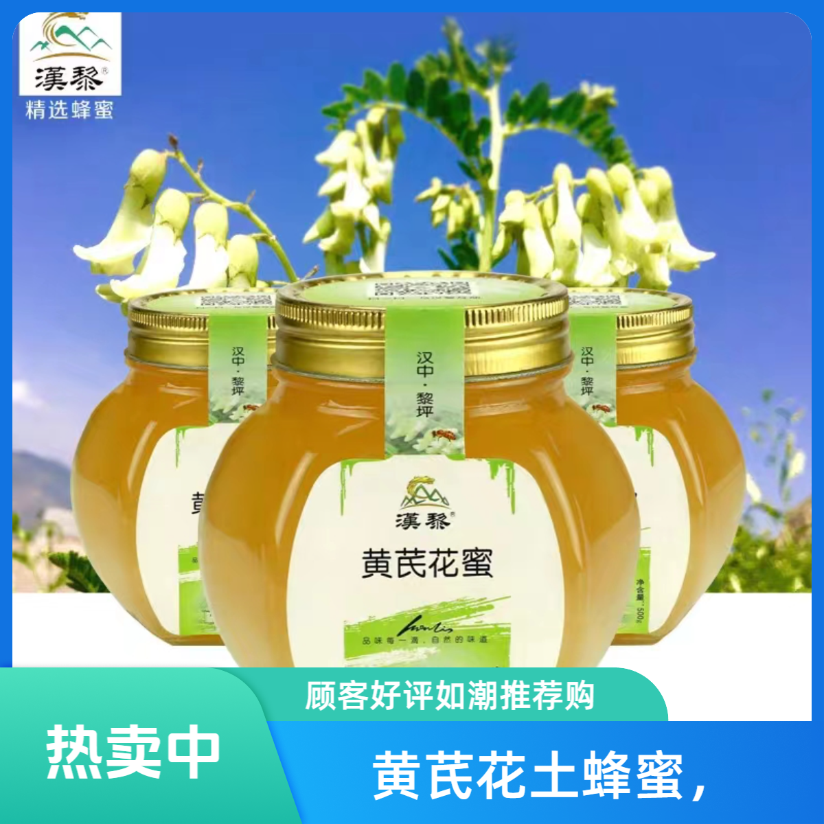 汉黎黄芪花蜜500g/2斤女性元气之蜜