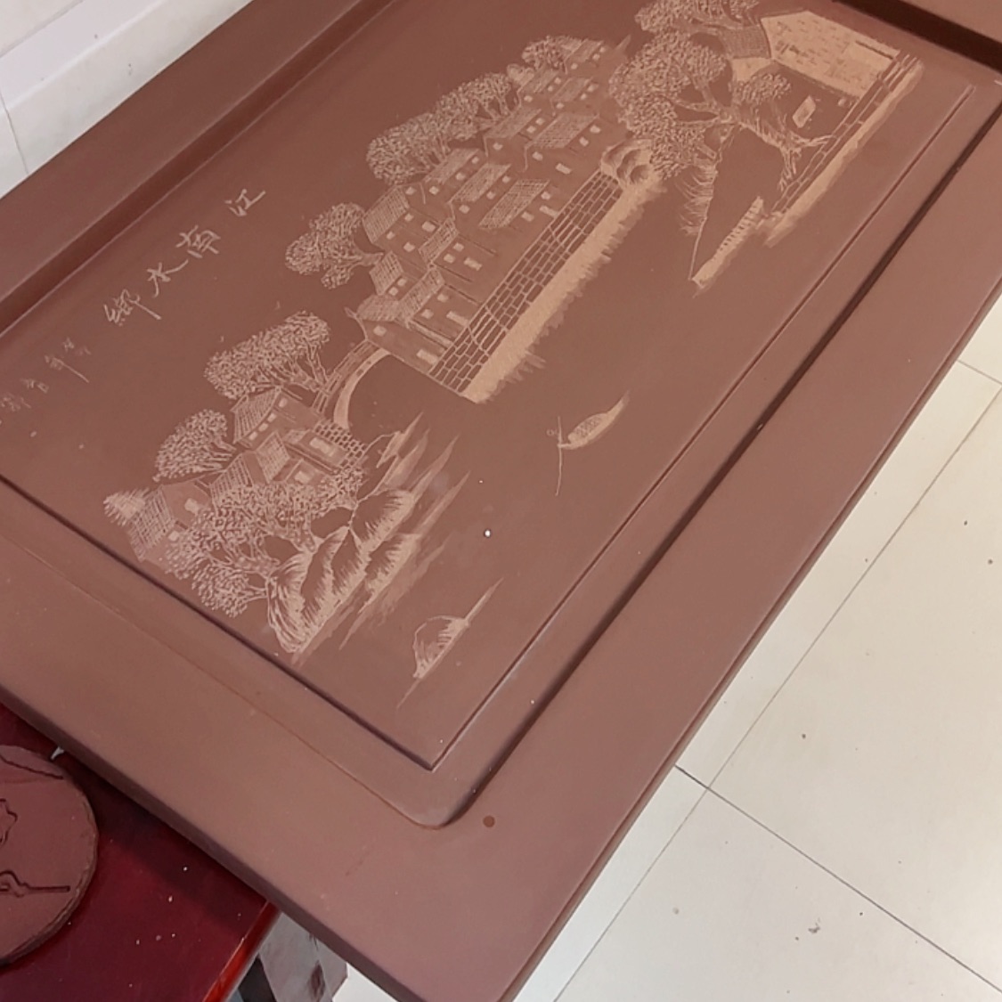 【闪购商品】紫砂茶案墨90/60