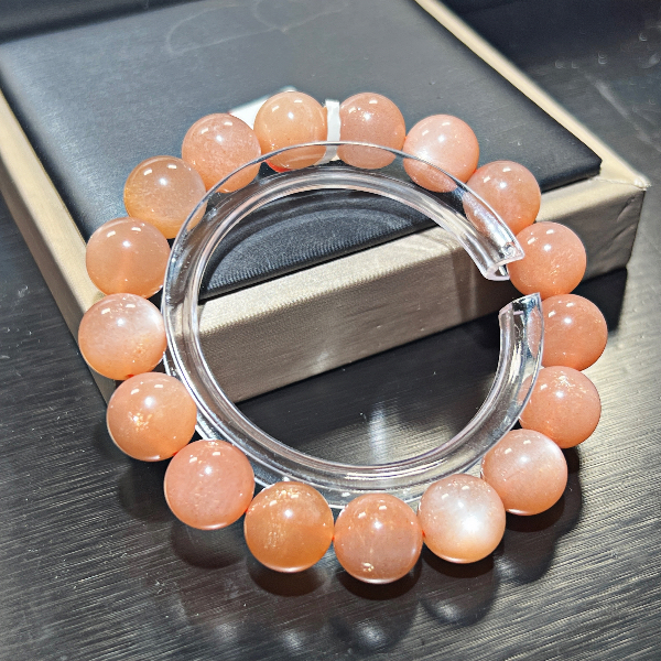 橙月光手串女款时尚百搭女士素圈