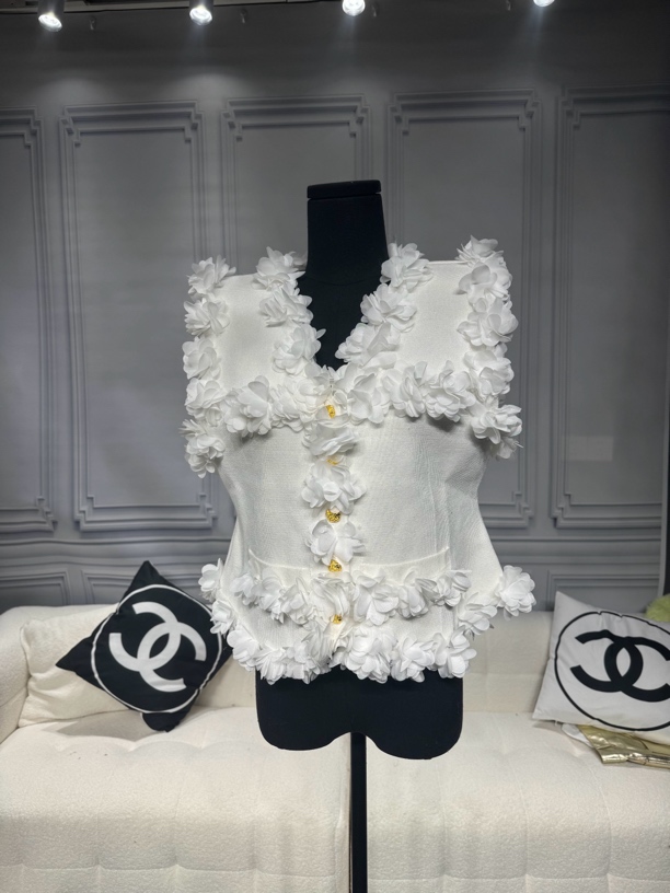 【美丽定制】【花边针织马甲】