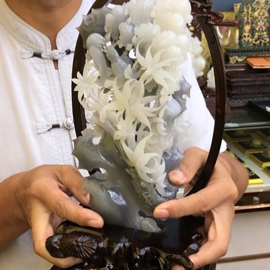 和田玉挂件未镶嵌