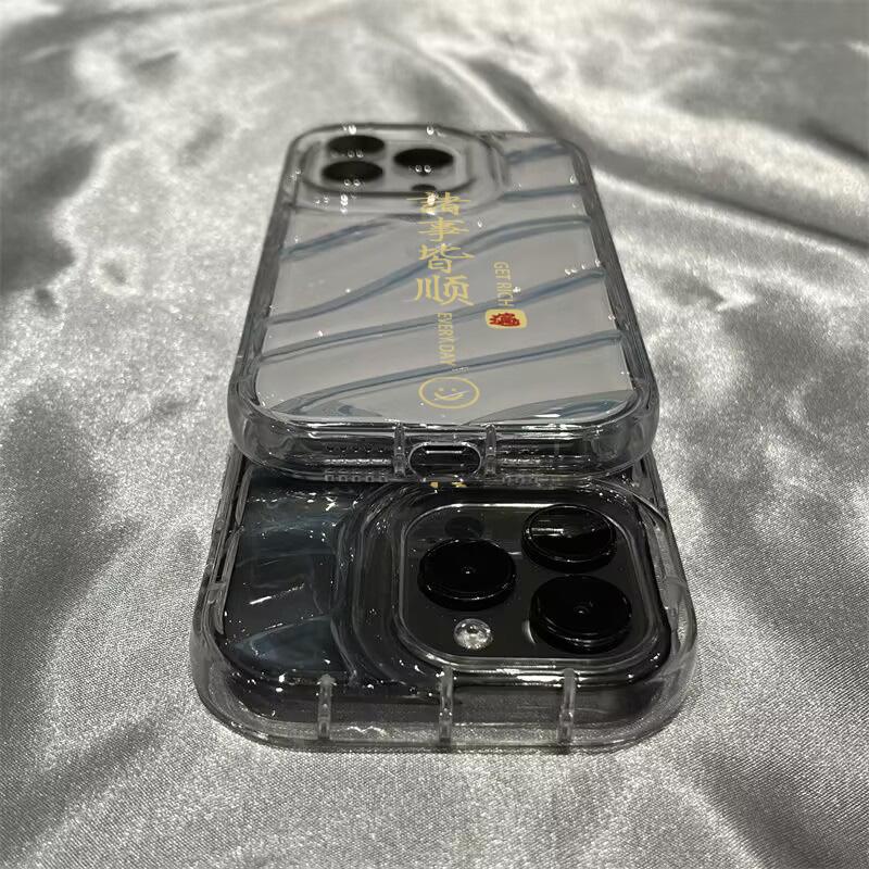 H福星高照如意适用于iphone15/14手机壳13/12/11/xs/8/7保护龙年