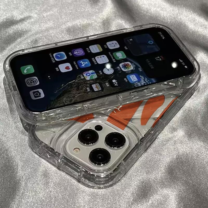 H绿字时来运转iphone15pro手机壳13/12/11/xs/8/7保护喜庆创新动