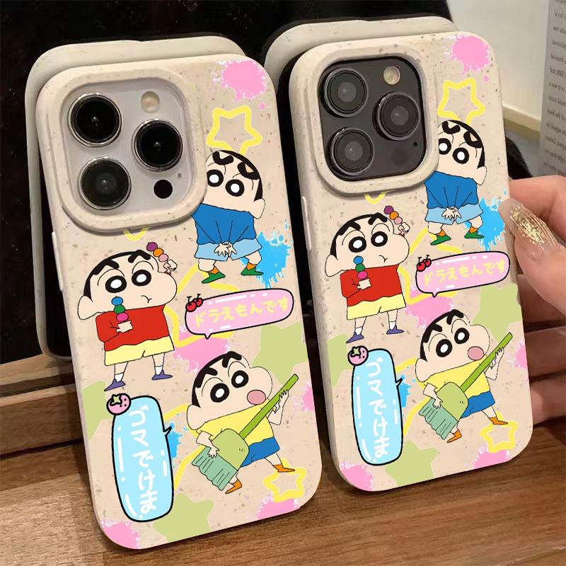 憋尿小新苹果15pro手机壳13/12/11/xs/8/7保护潮牌简约精孔