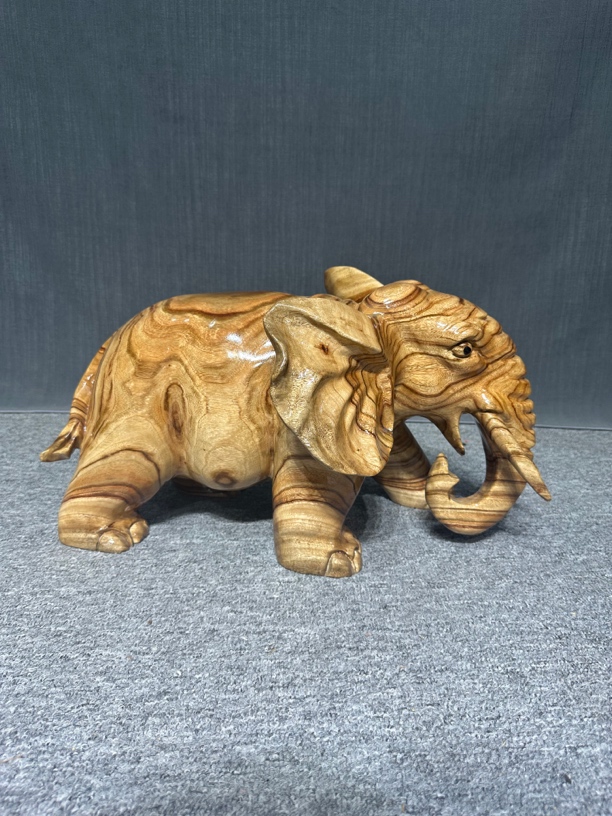#大象#吉象如意#香樟木材质#实木原木#家居摆件#公司摆件#纯手工