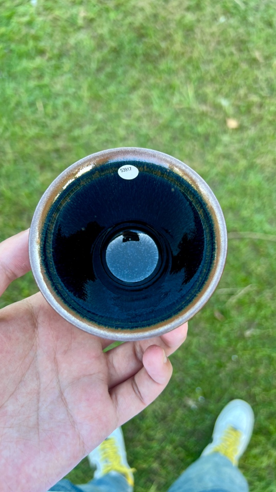 吴兴乾建盏柴烧纯手工茶杯主人杯茶具龙窑柴烧建盏个人杯专用