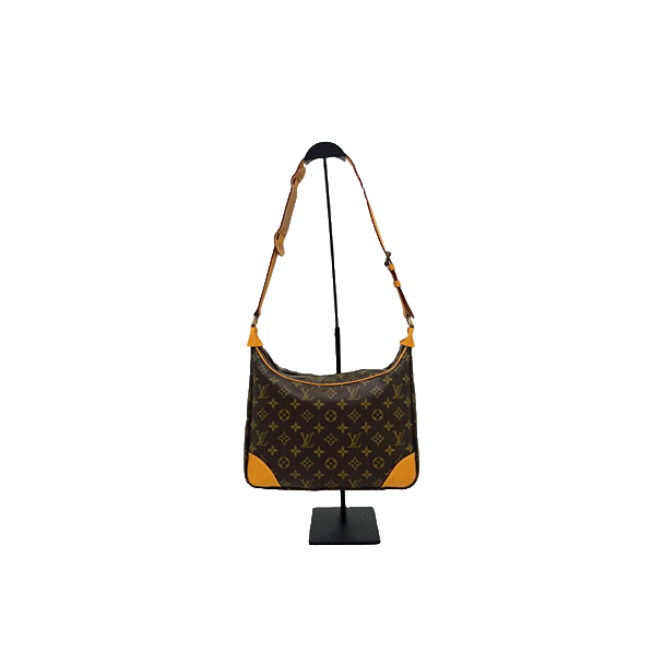 95新 LouisVuitton/路易威登 lv老花牛角单肩斜挎包小号