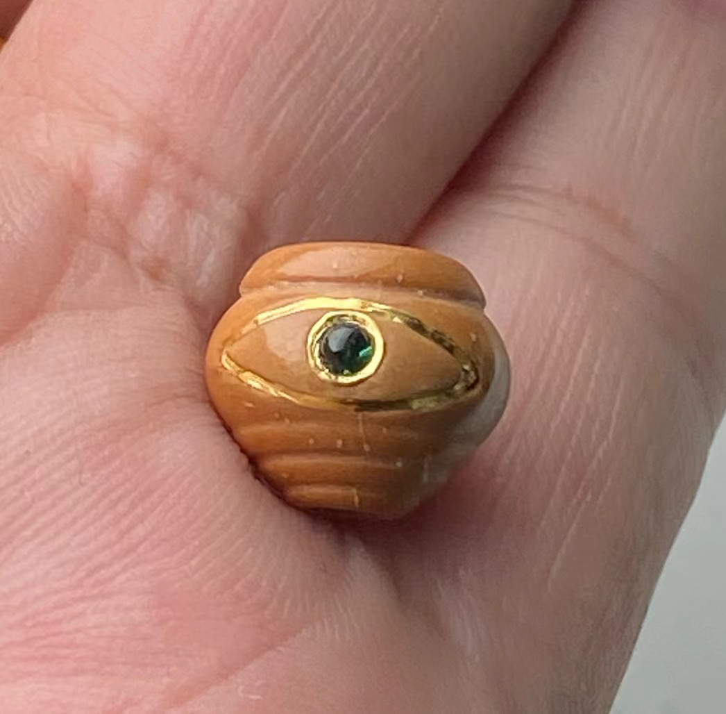 A货，精工凤塔 尺寸11+mm 全金款 龙眼描边