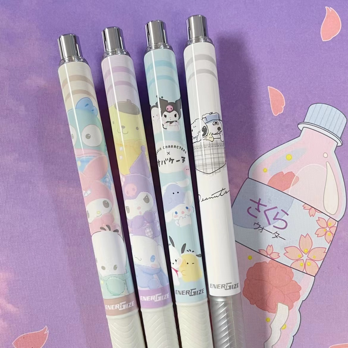 日本进口新款派通三丽鸥贴贴叠叠高史努比限定自动铅笔