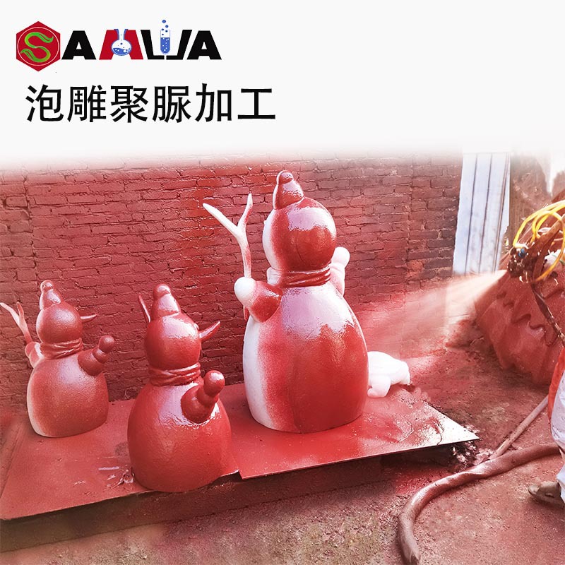 泡雕聚脲喷涂加工海绵制品表面增强涂层拉升强度高耐水喷涂聚脲