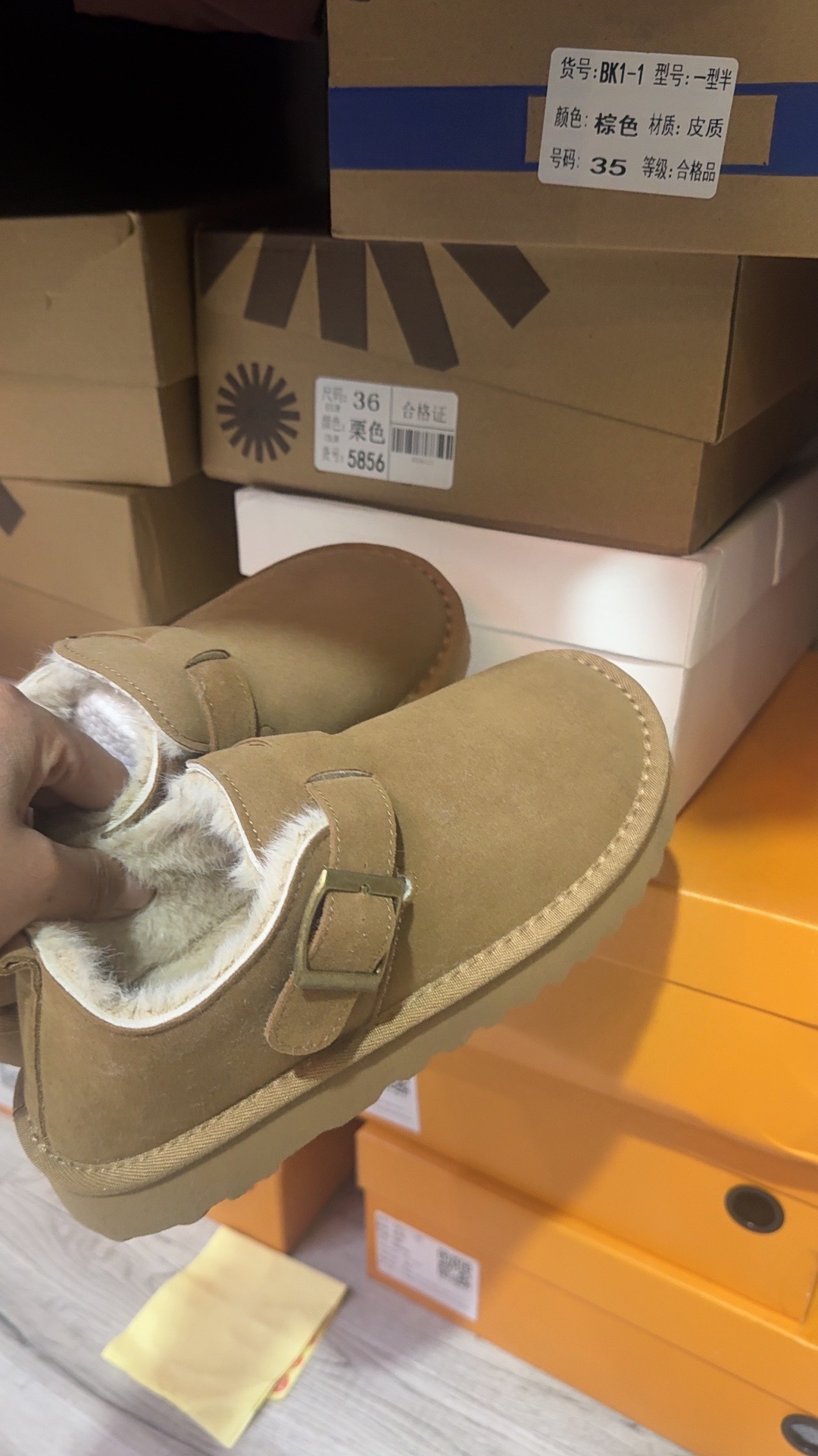 休闲风雪地靴通勤棉鞋棉靴/毛靴