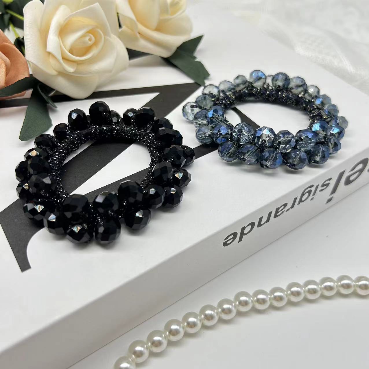 【珠缘】春夏新款清新高级感发圈