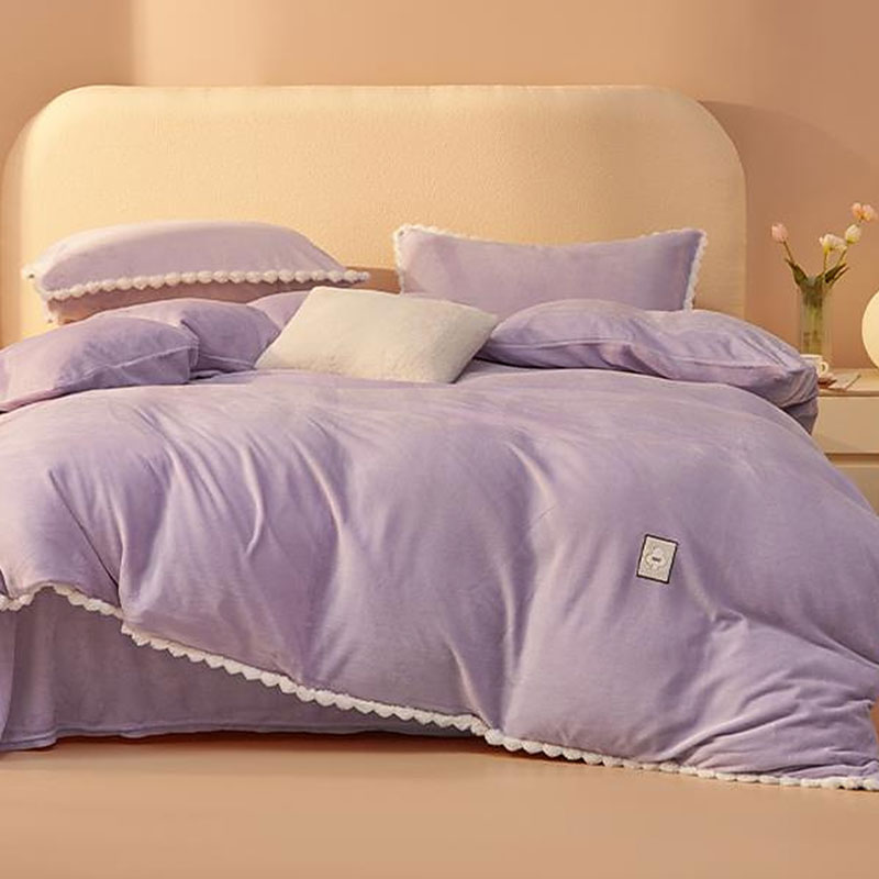 【水星甄选】百丽丝家纺学生多丽丝秋冬三/四件套保暖舒适床上用品