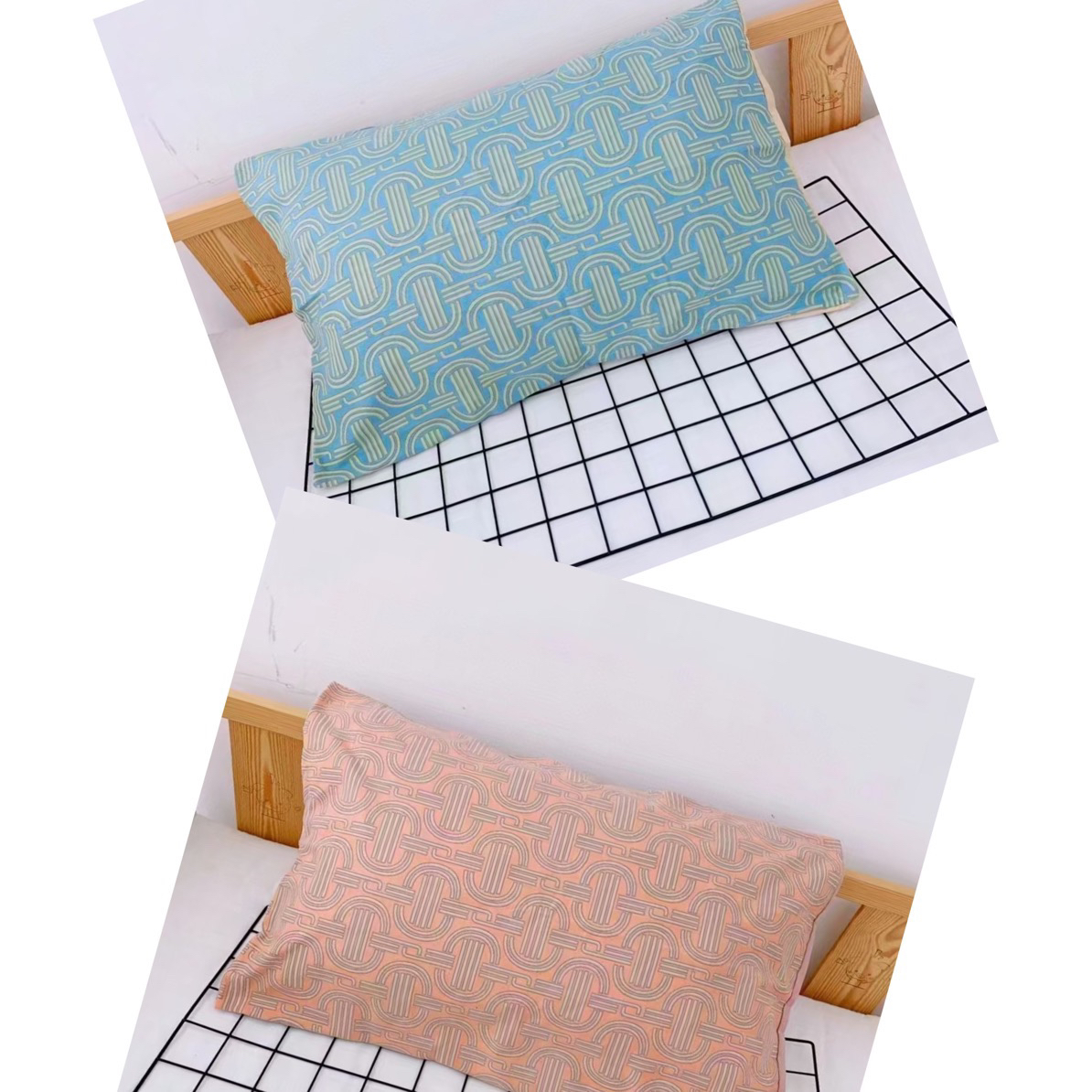 【毕嫂专属】（清货枕套）加厚斜纹双面轻磨毛细纱厚实枕套（总）48*74