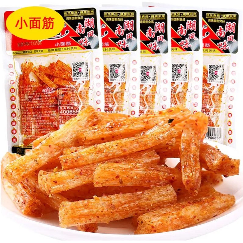 佳龙辣条小面筋解馋麻辣零食儿时经典怀旧办公室零食小吃休闲食品