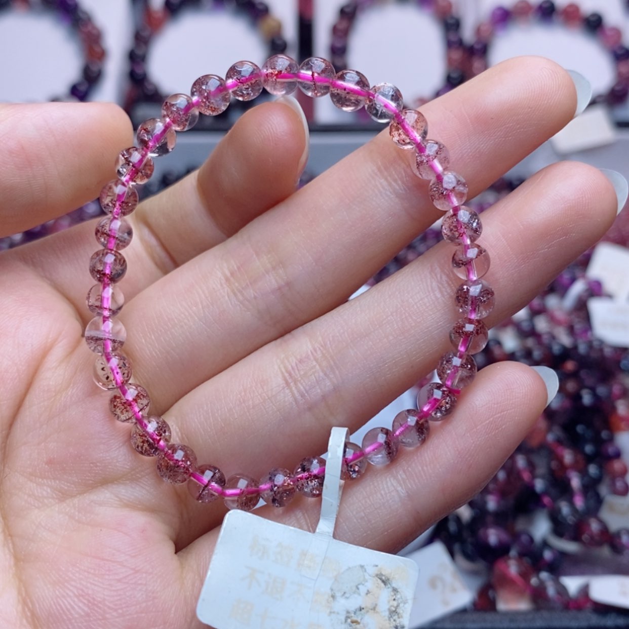【闪购商品】水晶手绳未镶嵌超七5.3