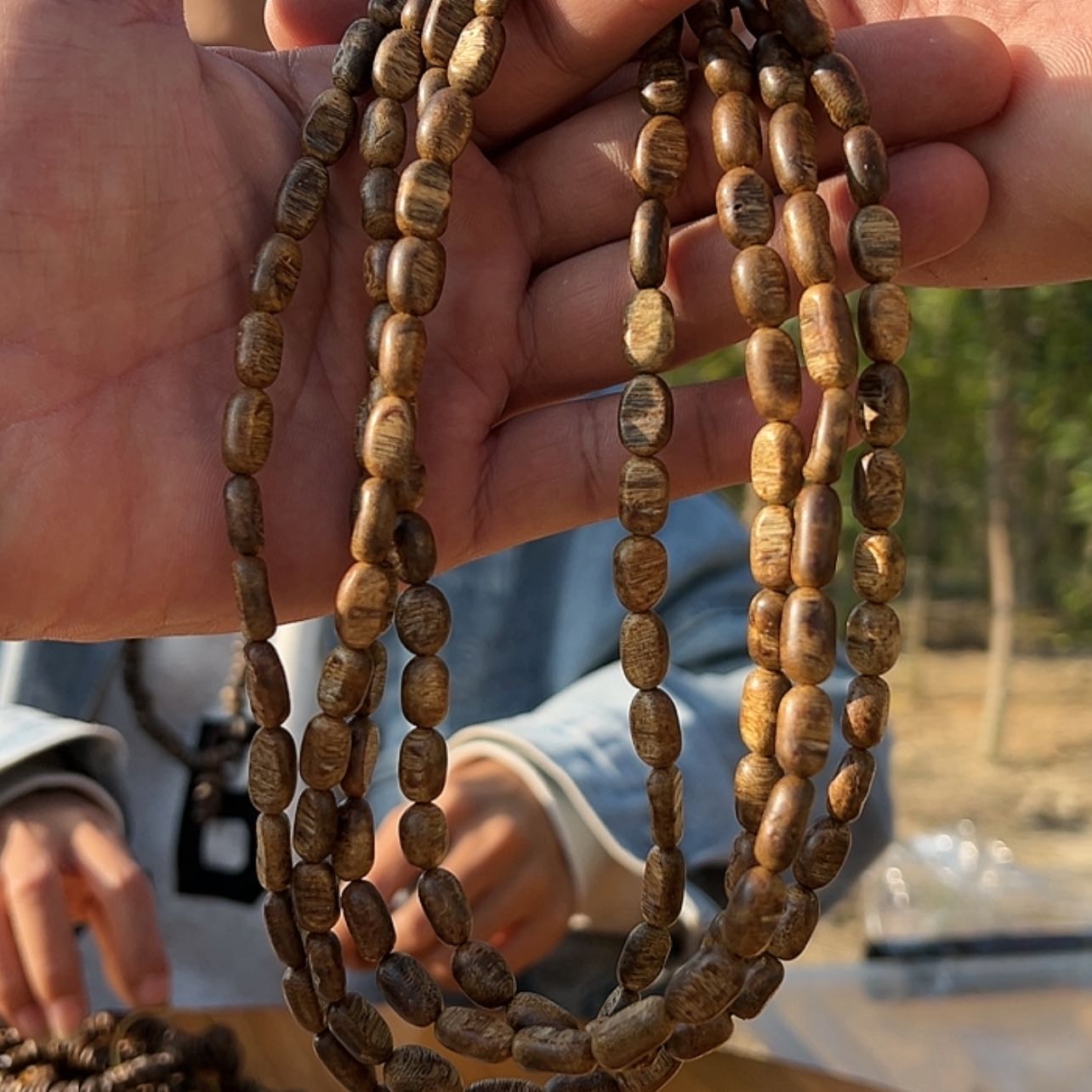 【闪购商品】沉香手串白棋0.7/16多样性发货1条