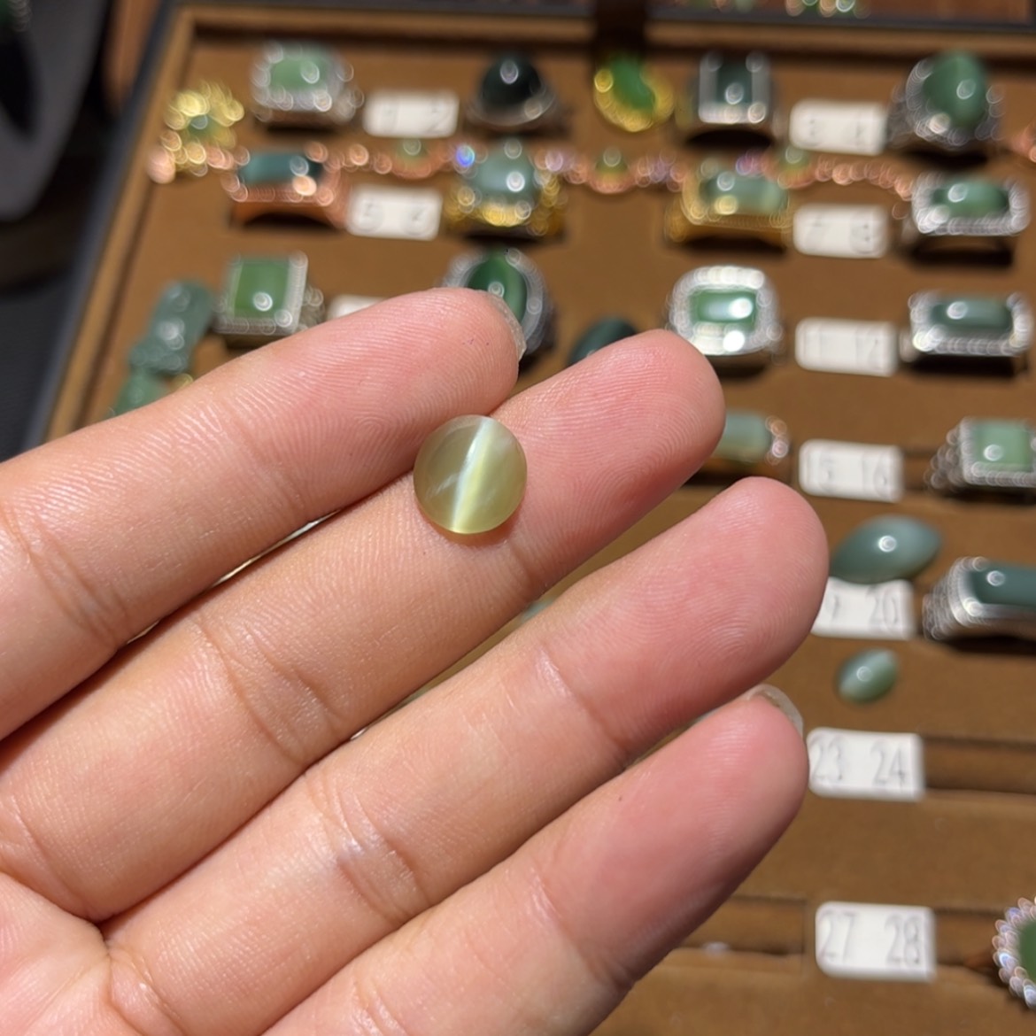 【闪购商品】和田玉戒面未镶嵌丰***节