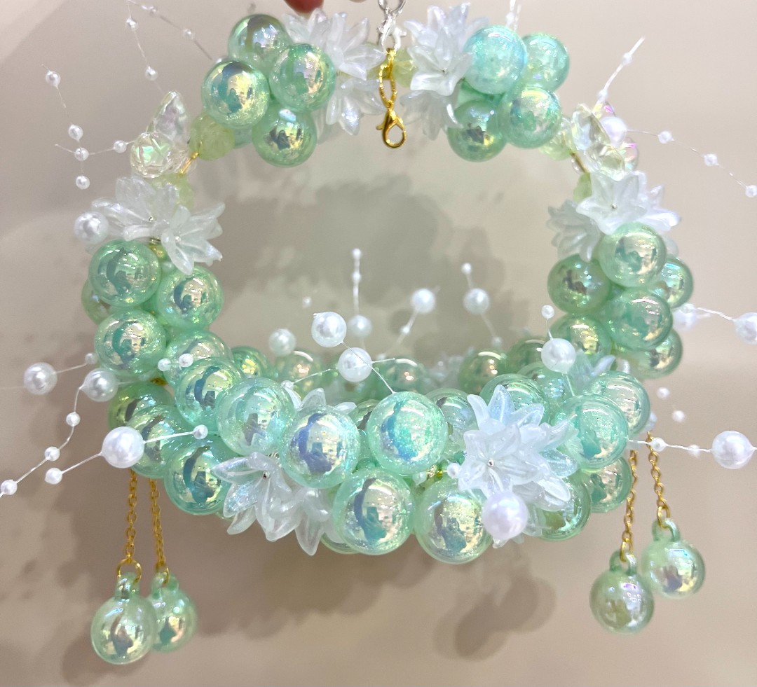 手工DIY制品包拄钥匙链(以直播间展示为准）默认微瑕，介意者慎拍cm