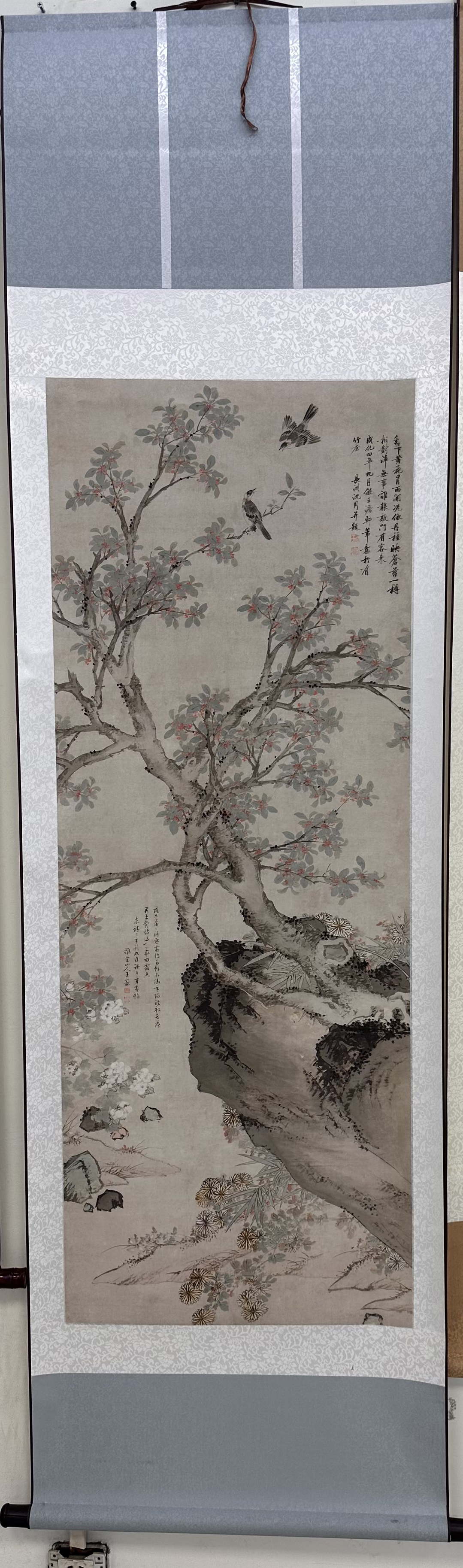 仿古挂画古典卷轴画