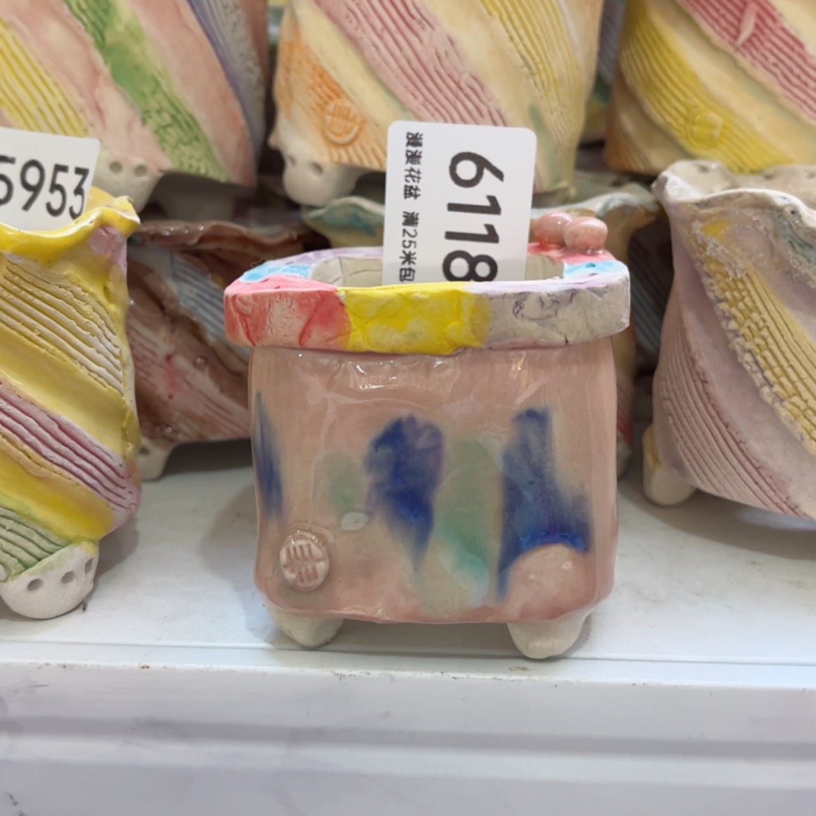 【闪购商品】瓷盆6118