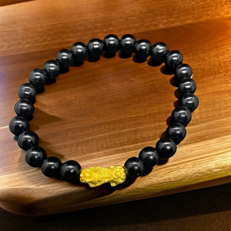 合金琉璃手链 各种男款琉璃合金手串 手工制作男士优雅系大气