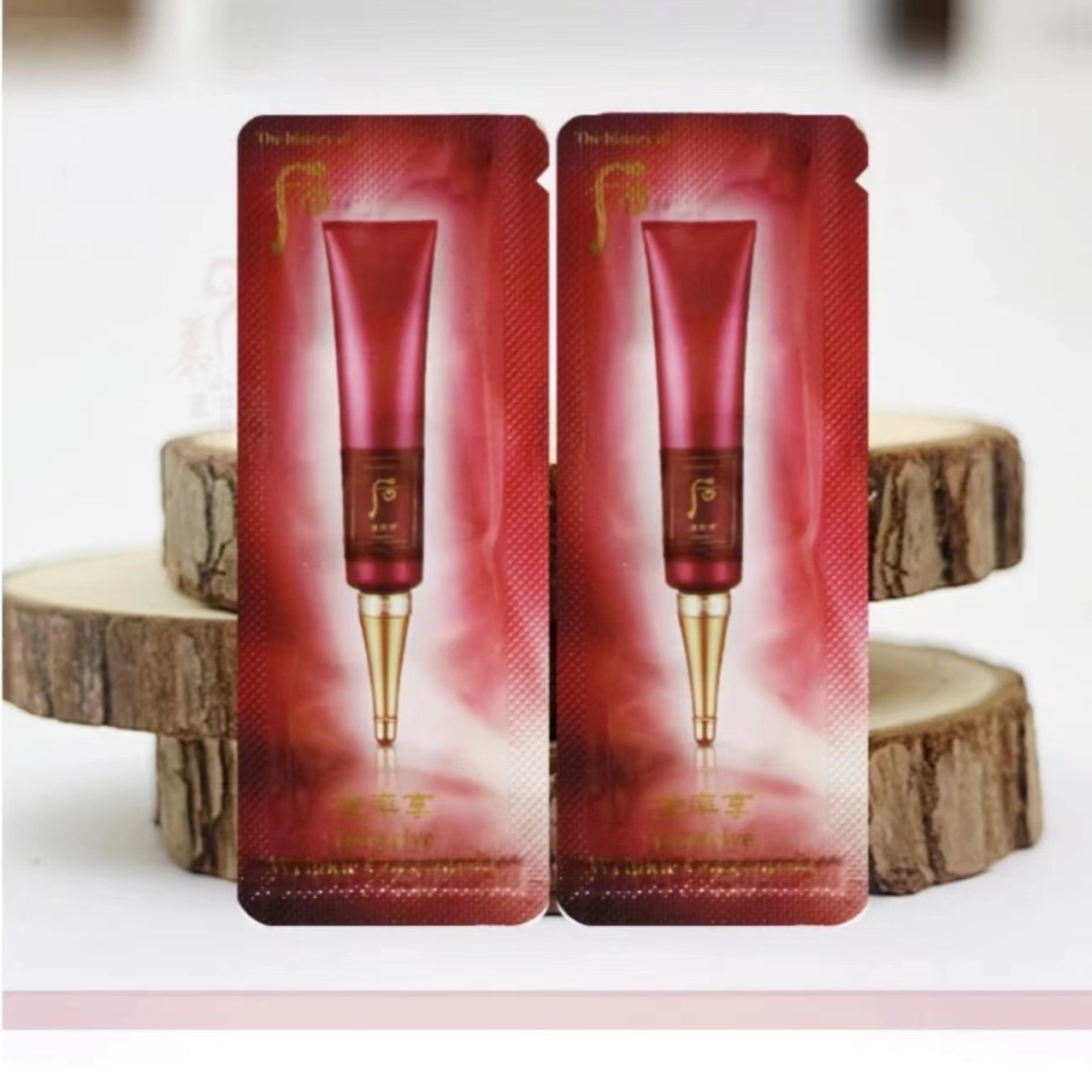 韩 国 本 土后津率  八 字纹精华小样1ml*30片