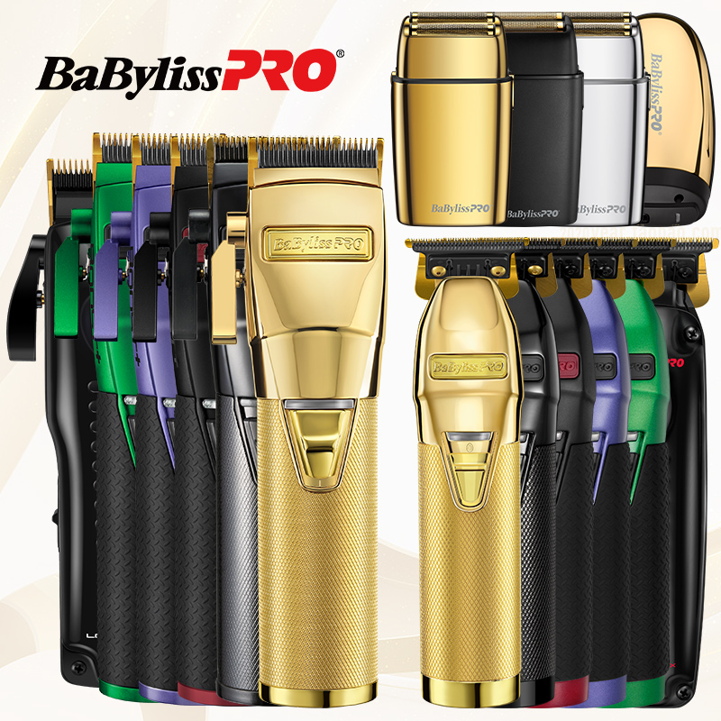 BABYLISS PRO芭比丽丝金色油头电推剪发廊专业渐变理发器剃头推子