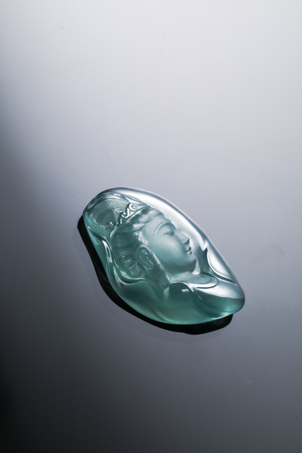 简艺玉雕艺术【观音圣像】防拍价