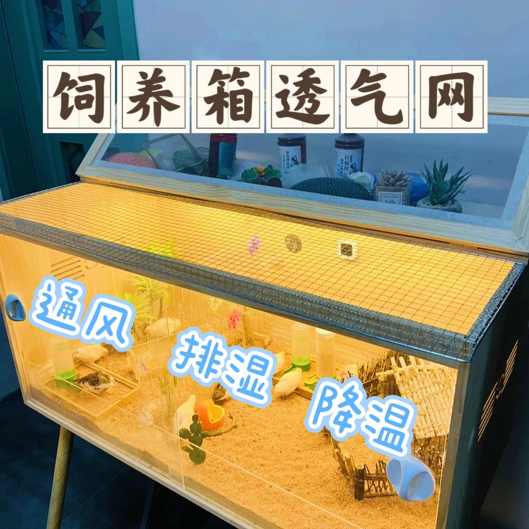 铁网盖镀锌饲养箱透气网饲养箱铁网盖通风透气网镀锌防撞盖网