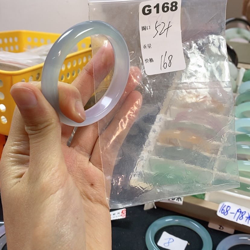 【闪购商品】玛瑙/玉髓手镯未镶嵌脑****！168