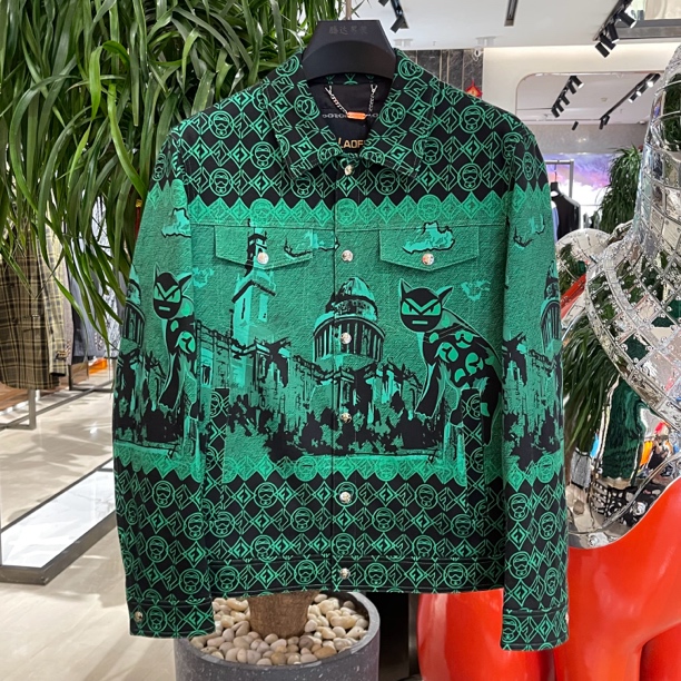 老佛爷时尚休闲牛仔外套