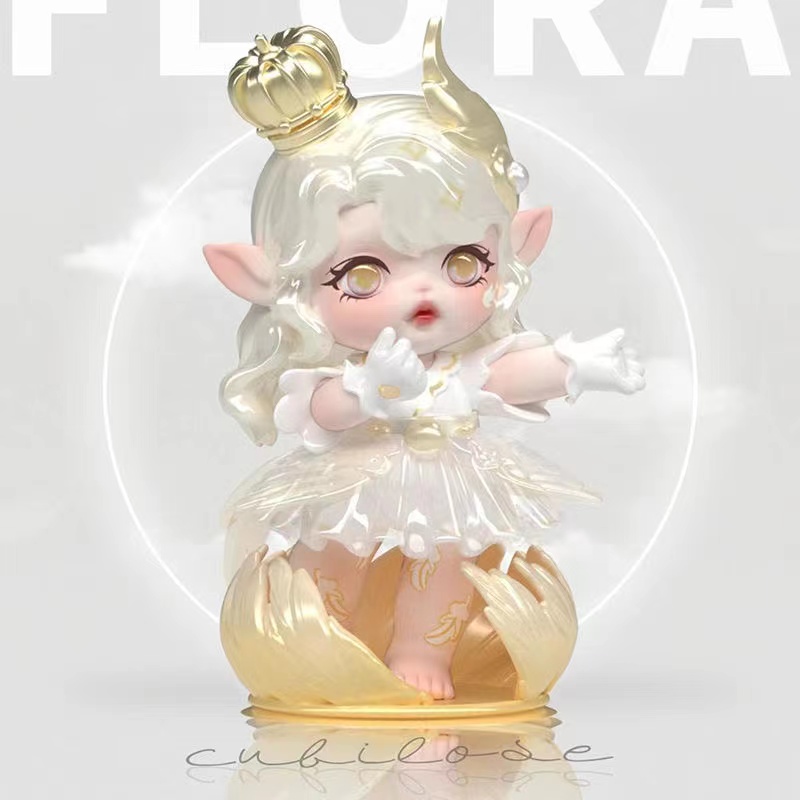 FLORA四代本草纲目系列盲盒摆件公仔手办玩具少女心礼物