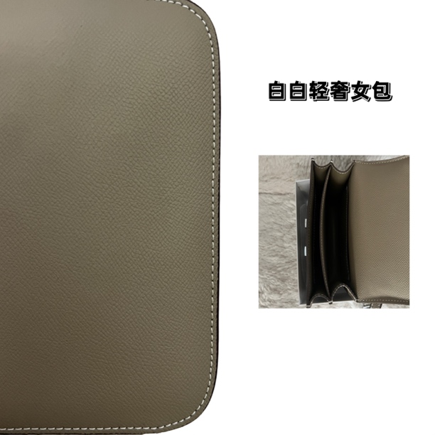【白白家】19cm小号手工定制蜜蜡线豆腐包单肩斜挎包