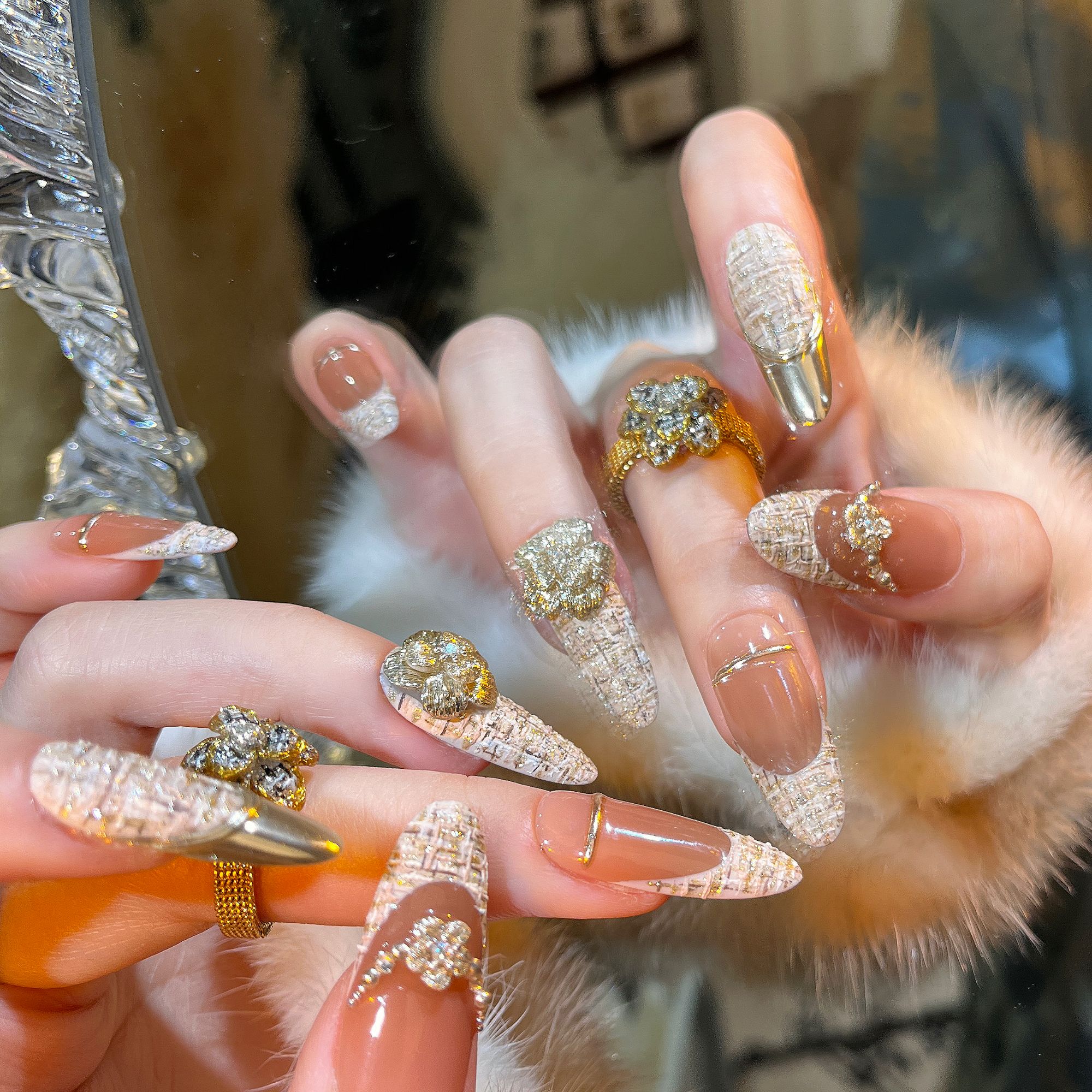设计师款@【COCO】寇丝妮 纯手工穿戴式美甲