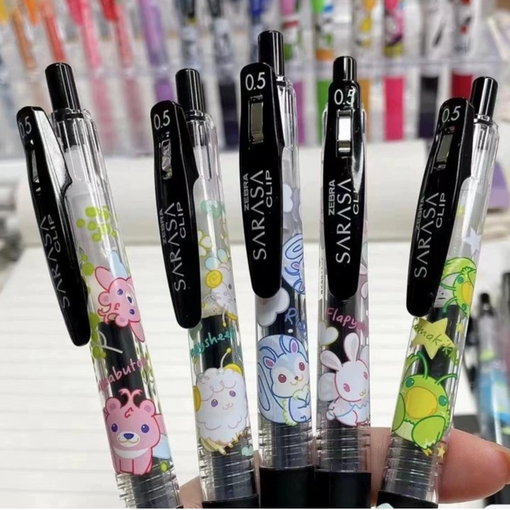 新品日本斑马ZEBRA喫茶物语限定动物款森林小精灵款黑色中性笔