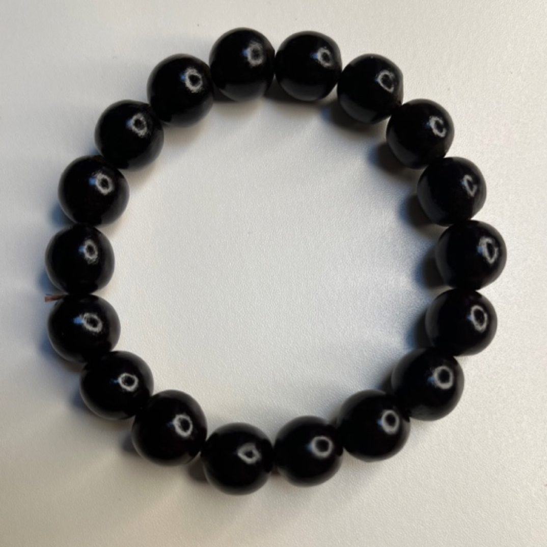 非金属木质手链 时尚野生老树籽情侣黑色女款串珠饰品手串手饰