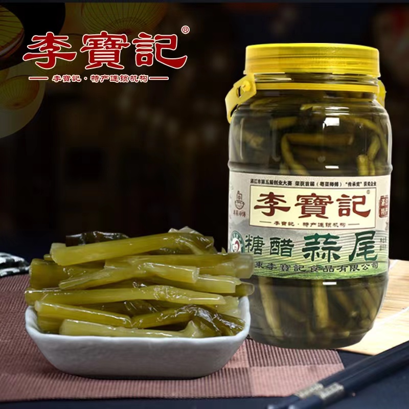 李宝记糖醋蒜尾  净含量1kg