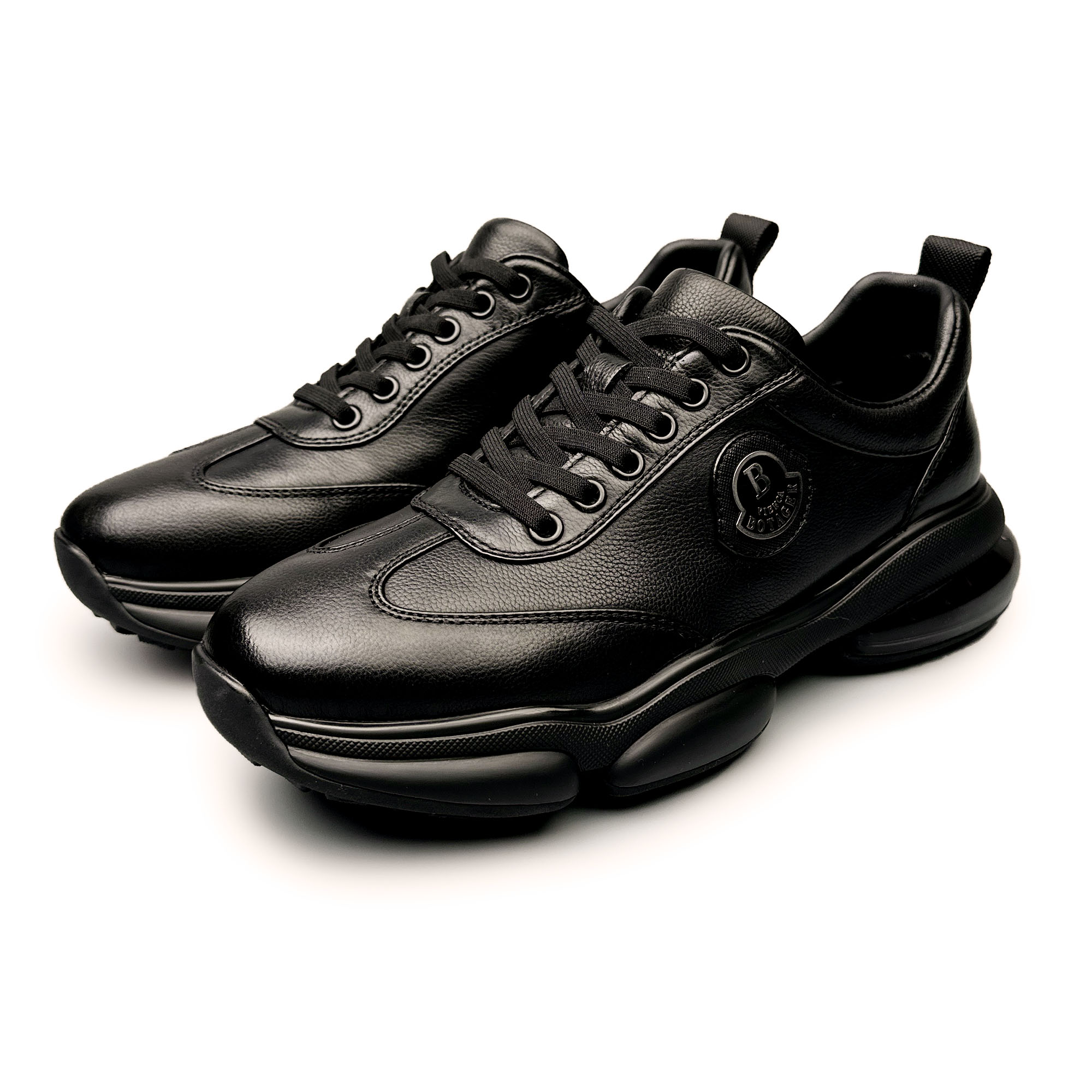 BIEUBRAYR/【有单有棉】手工系带气垫底时尚百搭男休闲运动鞋