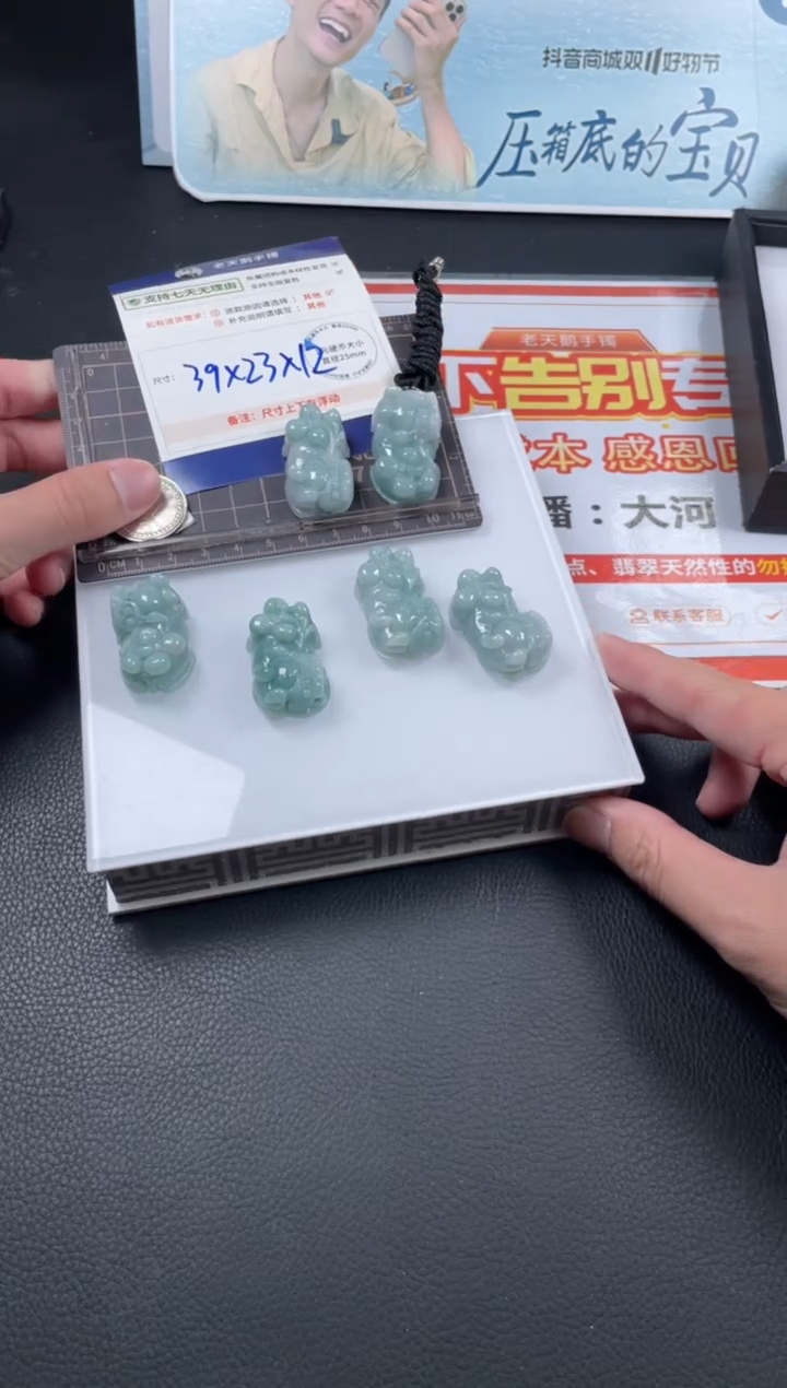 【闪购商品】翡翠挂件未镶嵌貔貅02/多样性发其一ZBCP