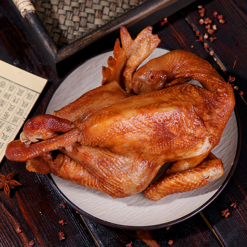张三妮烧鸡开袋即食700克百年秘制老配方