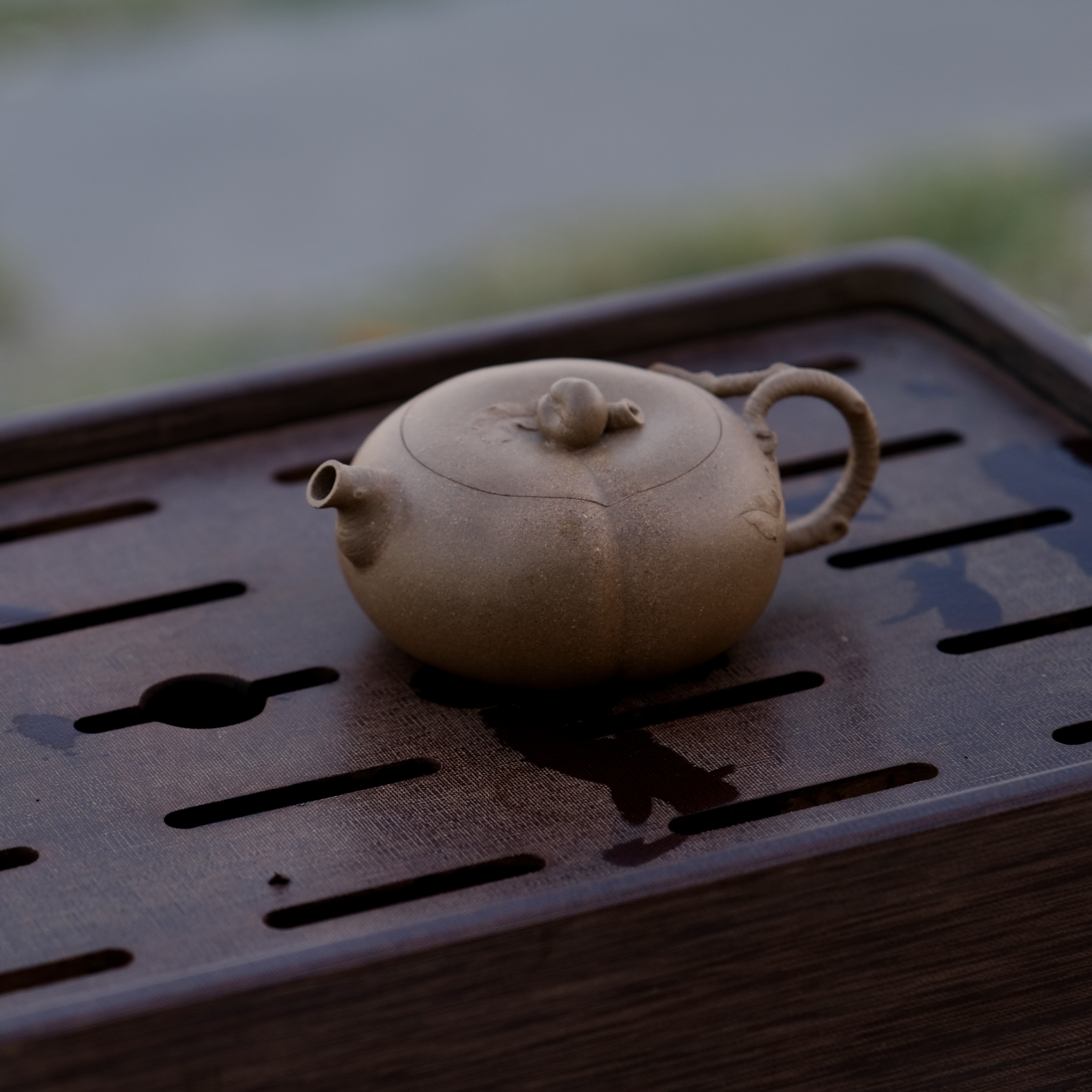 泽物 十八室孙丽 迷你南瓜壶 老段泥 80cc 师承王强全手工紫砂壶