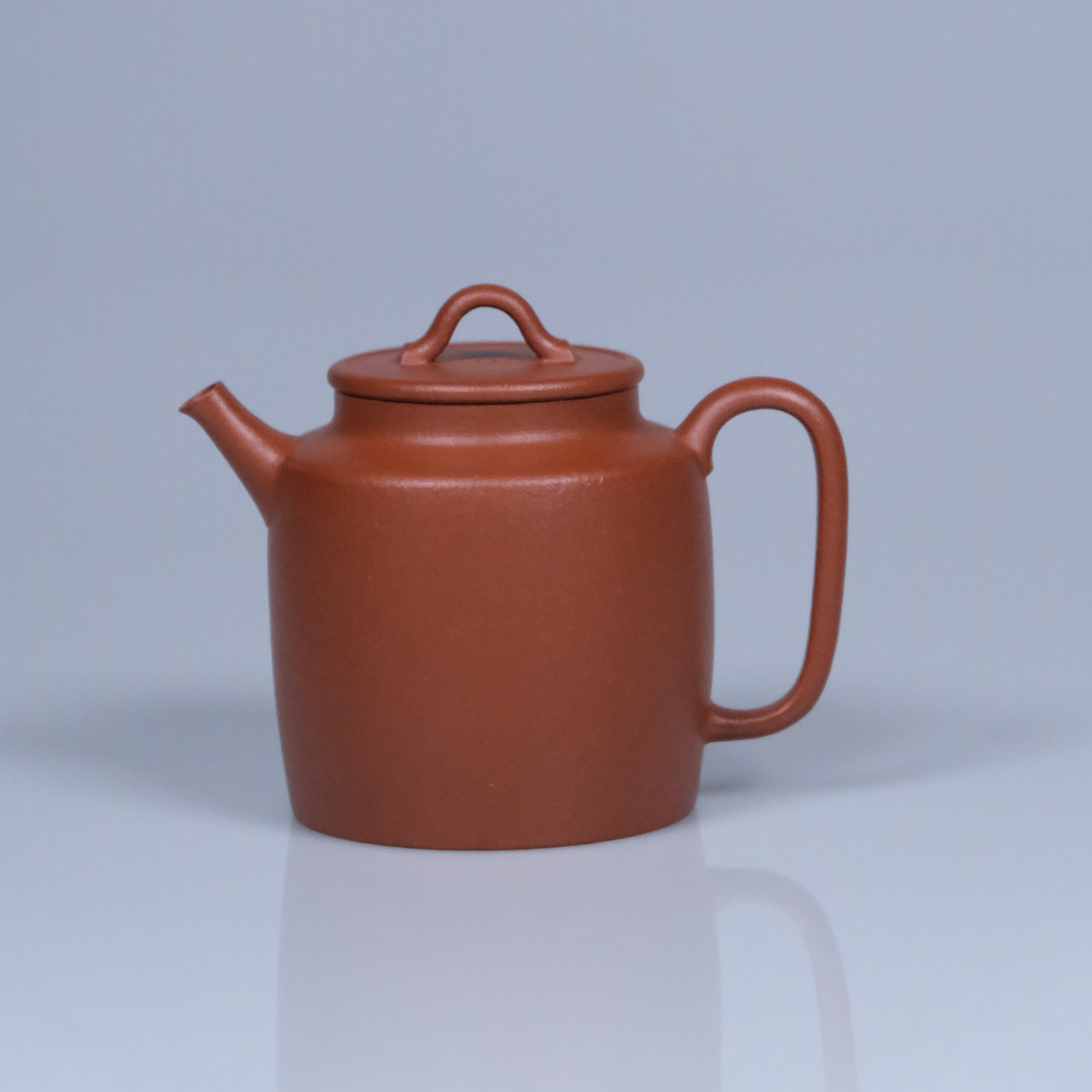 泽物｜杨帆汲直朱泥130cc师承王强老师全手工红泥纯手工紫砂壶茶壶