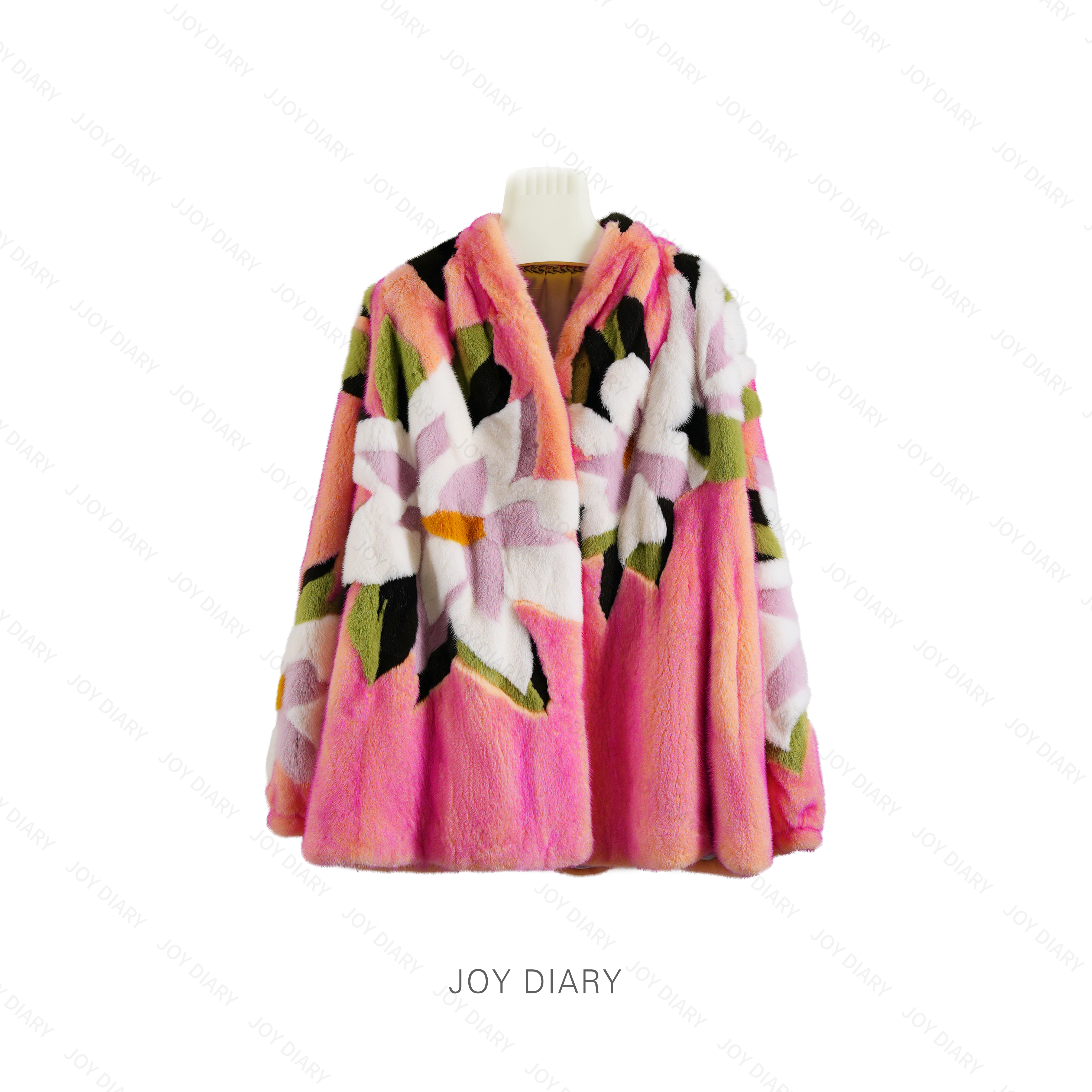 2024秋冬连帽常规款天鹅绒外套女